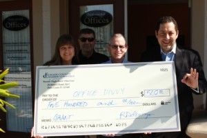 Office Divvy is the latest recipient of the Flagler County Chamber