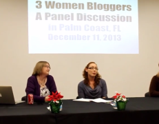Women Bloggers Panel Discussion in Palm Coast