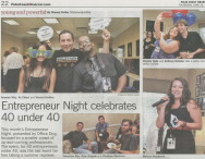 Entrepreneur Night Celebrates  40 under 40 Event