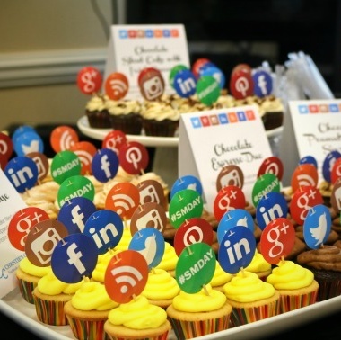 Social Media Cupcakes SMDAYPC 