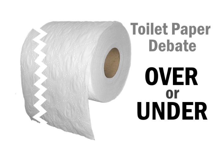 Toilet Paper: Over or Under?