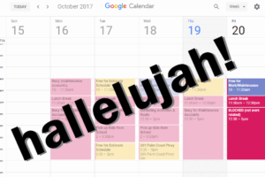 Google Calendar 2017 Update… Finally 1990s are over!